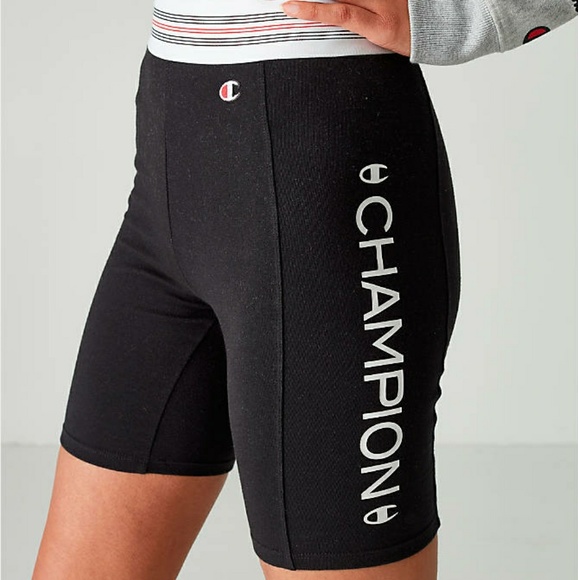 Champion NWT Black Bike Shorts - Picture 2 of 2